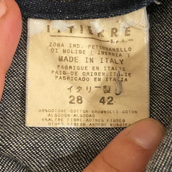 Vintage designer jeans flawless in perfect condition great blue denim look - Picture 3 of 7